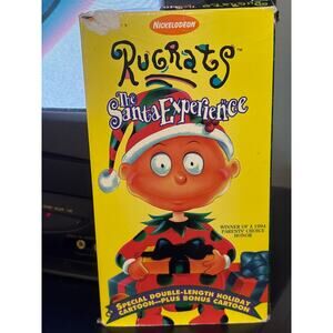 Nickelodeon Rugrats, the Santa experience, VHS special cartoon 1996